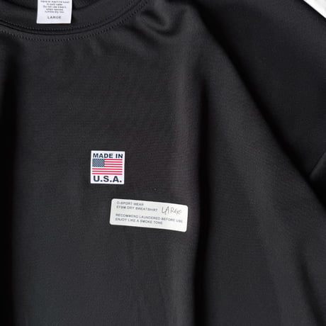 SMOKE T ONE / D-SPORT WEAR / HIGH MOCK DRY SWEATSHIRT