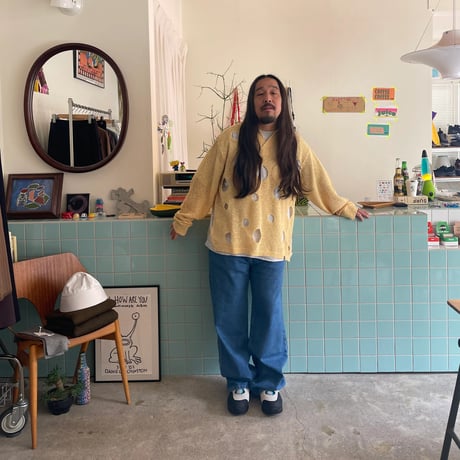 PHINGERIN / HOLE KNIT SKIPPER
