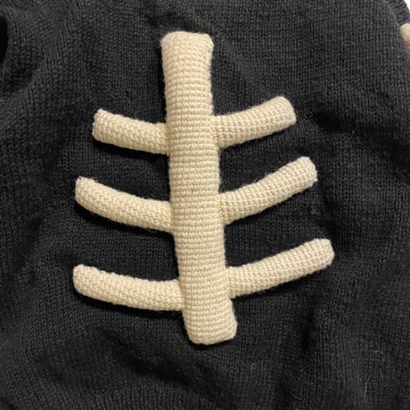 MacMahon Knitting Mills / Crew Neck Knit-3D BONE