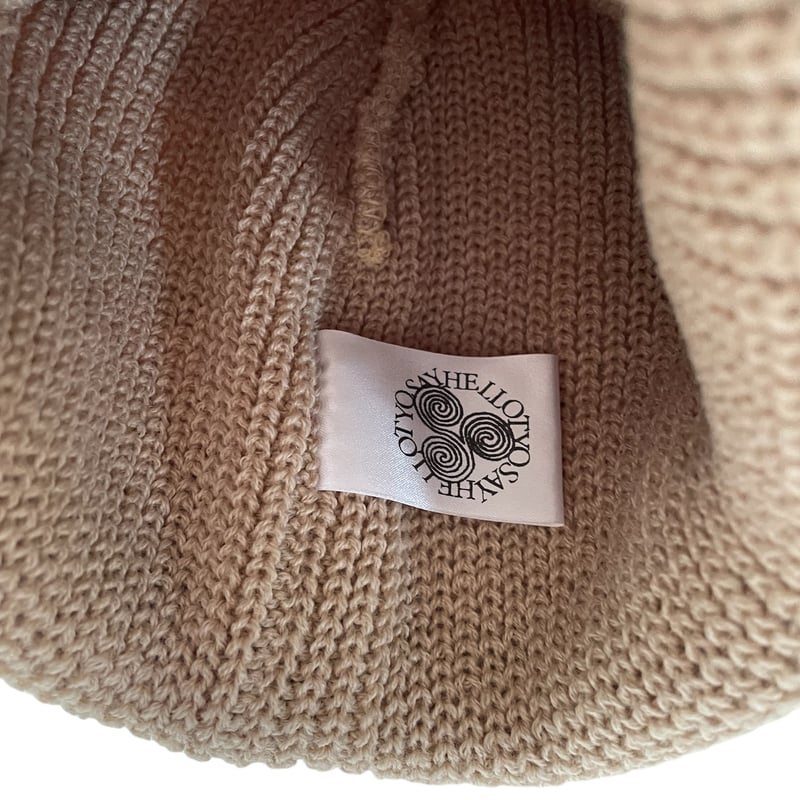 SAYHELLO / Border Knited Cap | FLUTTER