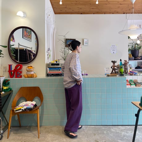 PHEENY / Athletic fleece wide pants