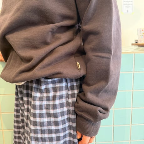 TRIBE WEAR / Basic Crew Sweat CHARCOAL