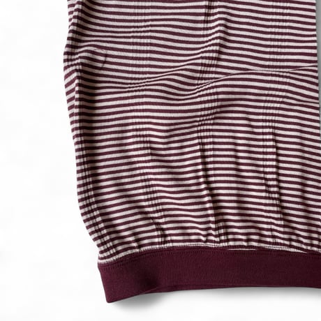 RELAXFIT / Miller × Relaxfit Panel Rib Border tshirt