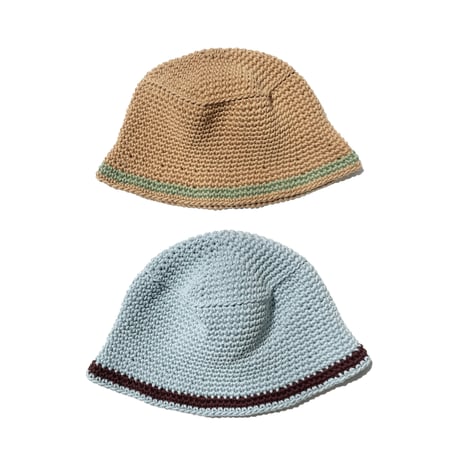 THE CREEM×FLUTTER / Cotton knit hat 1LINE