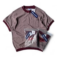 RELAXFIT / Miller × Relaxfit Panel Rib Border tshirt