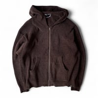 PHINGERIN / CORDY KNIT ZIP HOODIE