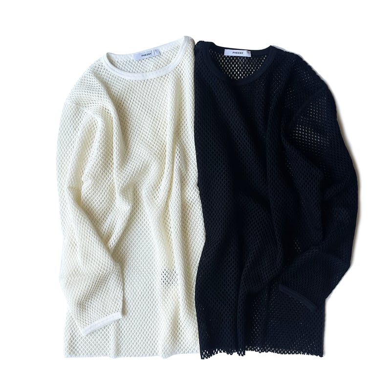 PHEENY / Bulky wool mesh L/S | FLUTTER