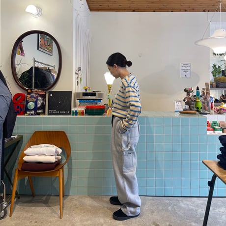 NEO BLUE / BAGGY CARPENTER SWEAT PANTS
