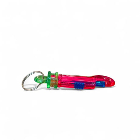 DEAD STOCK ACCESSORIES / 80s PLASTIC KEY RING