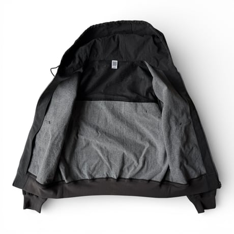 COMFORTABLE REASON / Pigment Coating Hooded Jacket