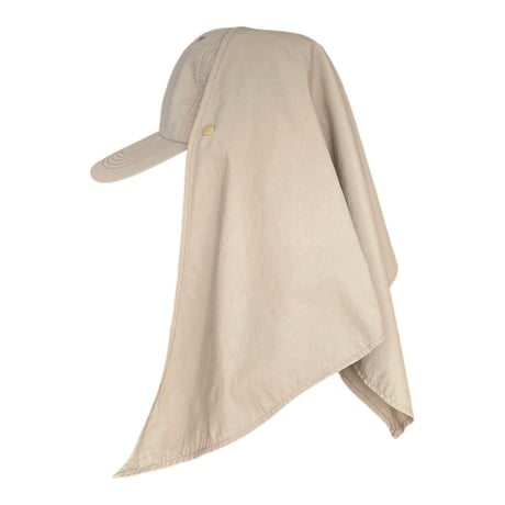 PHEENY / Nylon taffeta cap with scarf