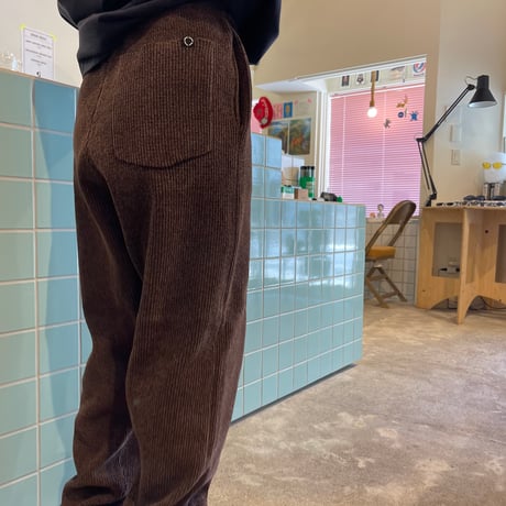 PHINGERIN / CORDY KNIT PANTS