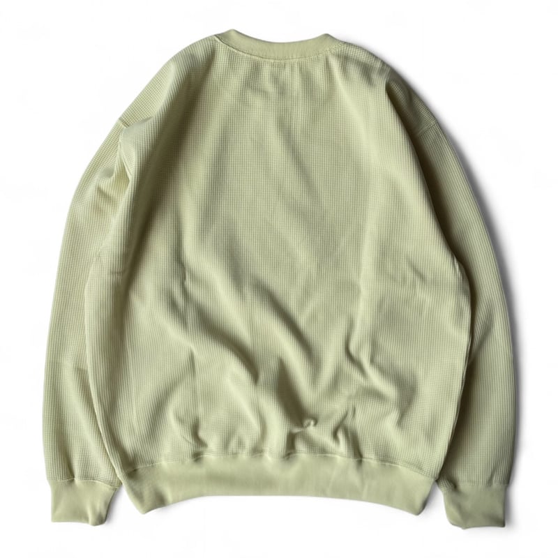 COMFORTABLE REASON / Poly Waffle Sweat | FLUTTER