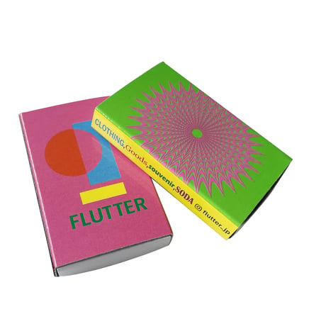 FLUTTER / マッチ 2box set