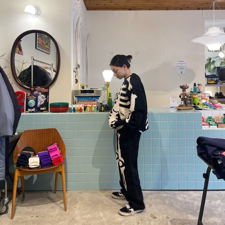 MacMahon Knitting Mills / Crew Neck Knit-BONE