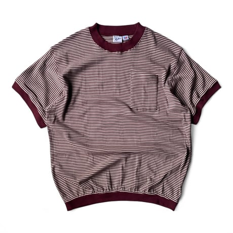 RELAXFIT / Miller × Relaxfit Panel Rib Border tshirt