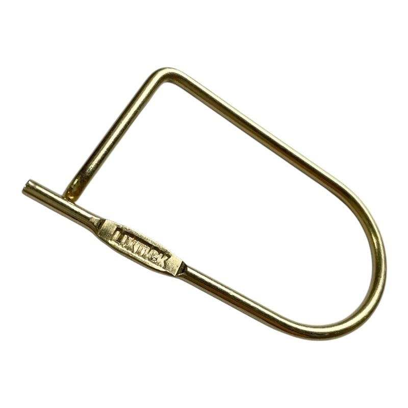 LIXTICK / BRASS Keyring | FLUTTER