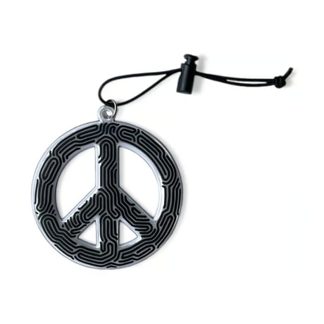 LIXTICK / REFLECTOR KEYCHAIN / A MAZE PEACE