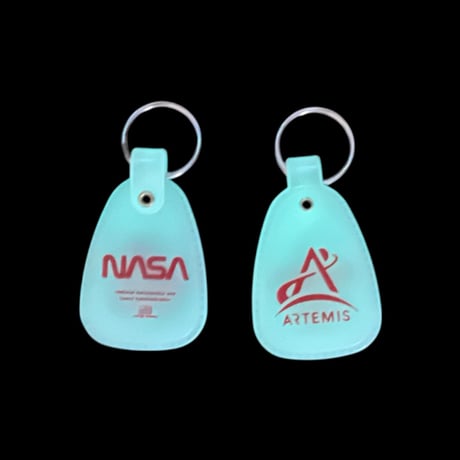 NASA WESTERN SADDLE KEY RING Glow in the Dark
