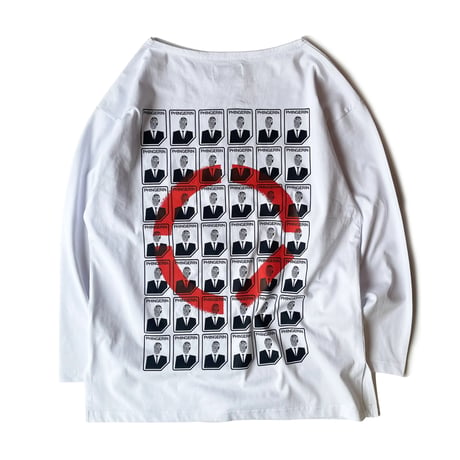 PHINGERIN / AGENT.P BOAT-NECK L/S TEE