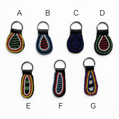 DESIGN AFRICA / MASAI BEADED KEY RING