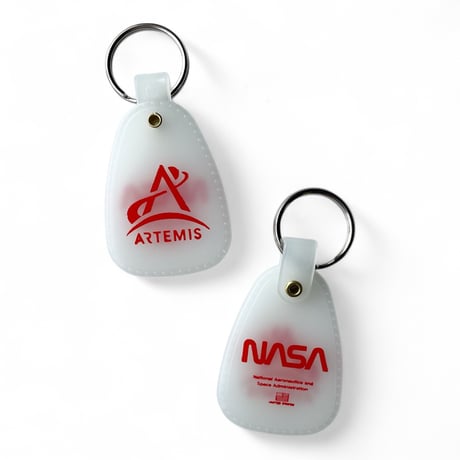 NASA WESTERN SADDLE KEY RING Glow in the Dark
