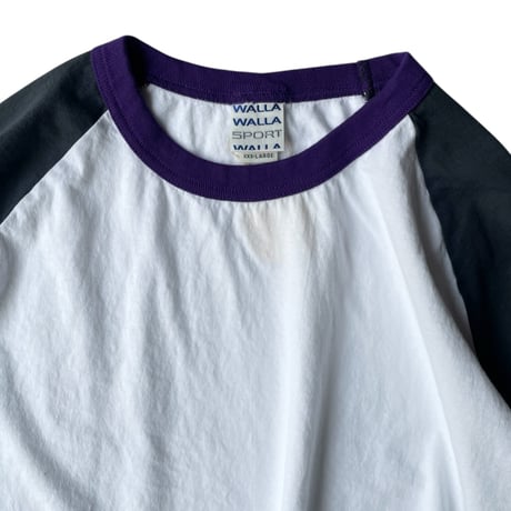 WALLA WALLA SPORT / 3/4 BASEBALL TEE 3-TONE
