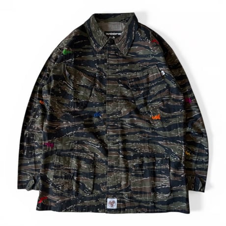SAYHELLO×Woofie / House Made Army Jacket