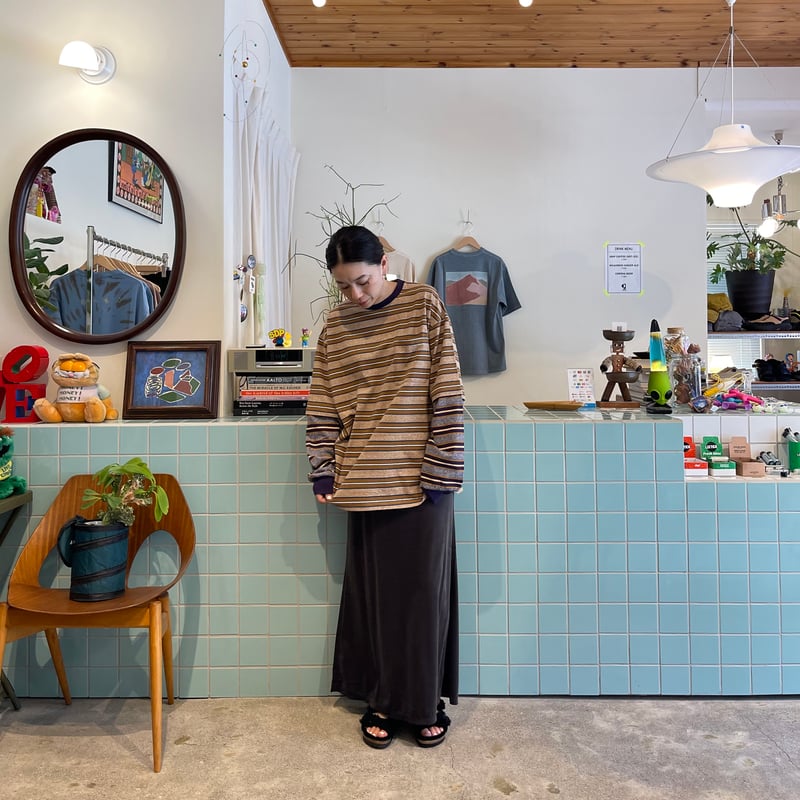 PHEENY / Multi border layered L/S | FLUTTER