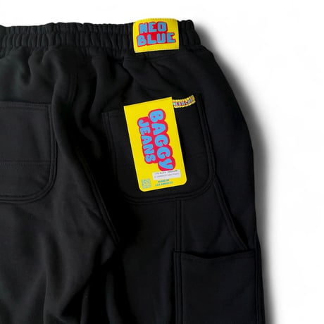 NEO BLUE / BAGGY CARPENTER SWEAT PANTS