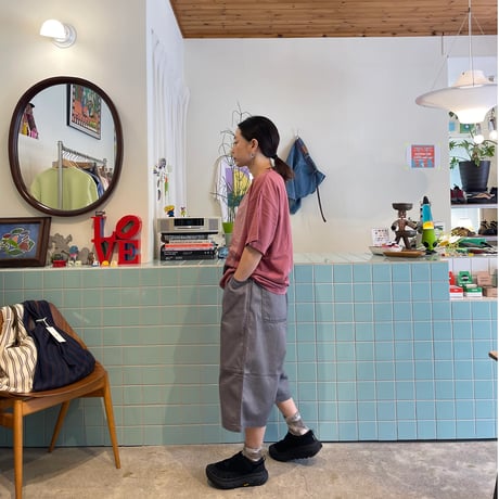 COMFORTABLE REASON / Denim Baggy Shorts