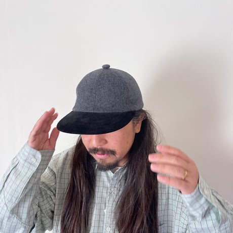 FLUTTER / 2WAY PONPON CAP Grey