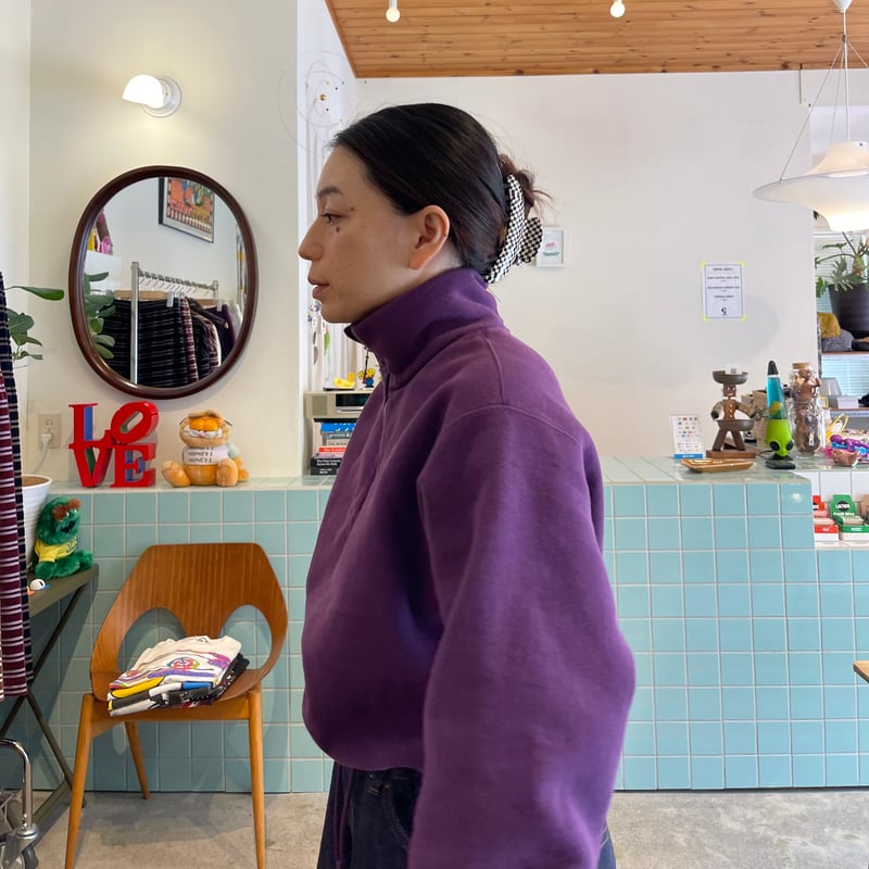フィーニー pheeny⭐︎athleticfleece half zip P/O PHEENY フィーニー Athletic fleece half zip P/O アスレチック