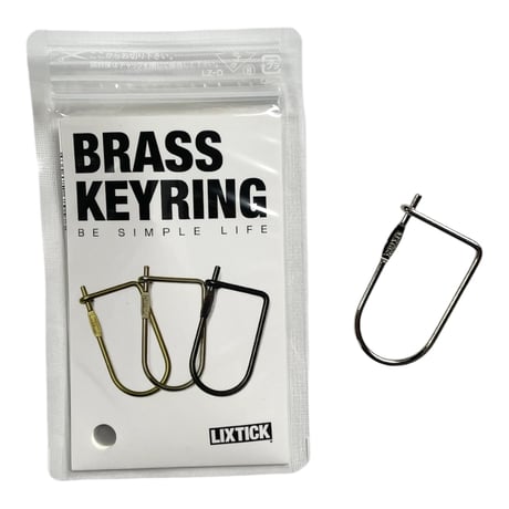 LIXTICK / BRASS Keyring