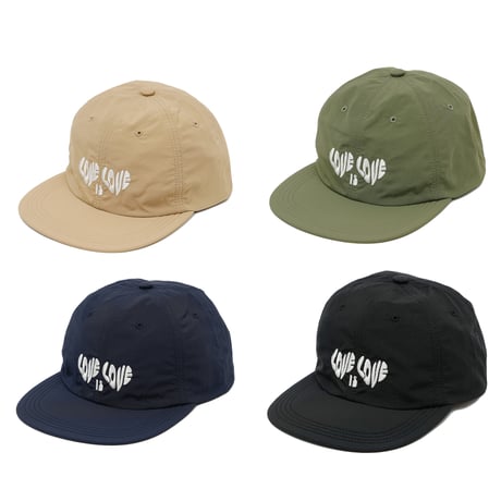 garbage / SOFT BRIM 6 PANEL CAP (LOVE)