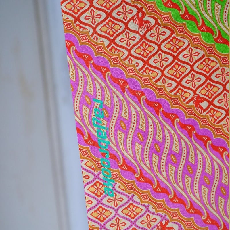 rajabrooke WISM 手ぬぐい ASIAN BATIK TENUGUI rajabrooke / ASIAN BATIK TENUGUI for FLUTTER (1