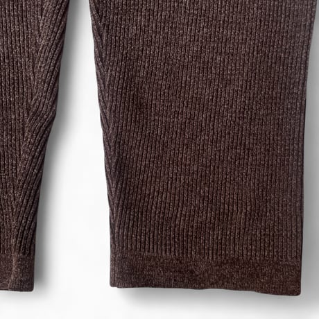 PHINGERIN / CORDY KNIT PANTS
