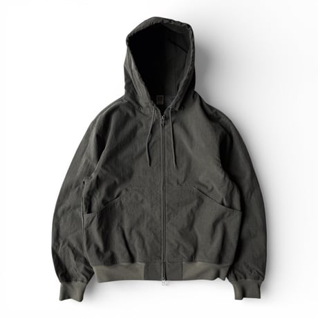 COMFORTABLE REASON / Pigment Coating Hooded Jacket