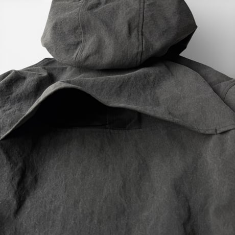 COMFORTABLE REASON / Pigment Coating Hooded Jacket