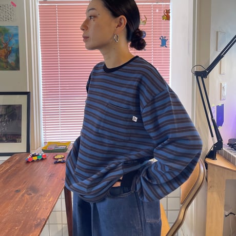 SAYHELLO / New Fit L/S Border