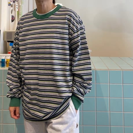 WALLA WALLA SPORT / L/S STRIPE TEE