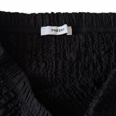 PHEENY / Shrink Lace Frill Skirt