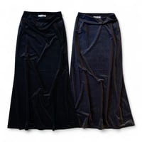 PHEENY / Sheer velour mermaid skirt