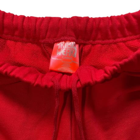 TRIBE WEAR / Basic Sweat Shorts RED