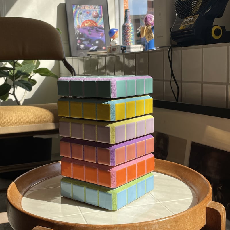 不毛の大地　foil　４枚セット　美品 CEREAL / TILE PLATE 4×4 | FLUTTER