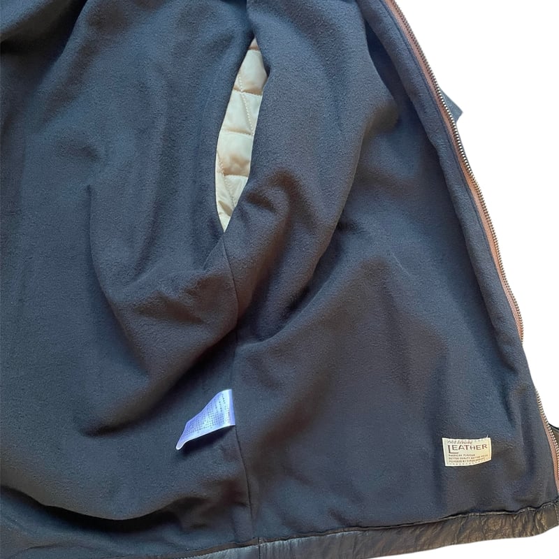 (タケ)￼新古品 リラックスフィット HORSE LEATHER RELAXFIT /HORSE LEATHER LinerFleece DRIZZLER |