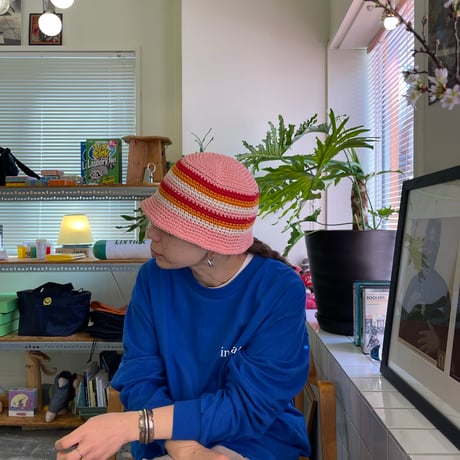 THE CREEM×FLUTTER / Cotton knit hat MULTI