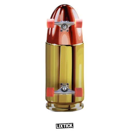 LIXTICK / ”BULLET” OLD SCHOOL CREWSER DECK