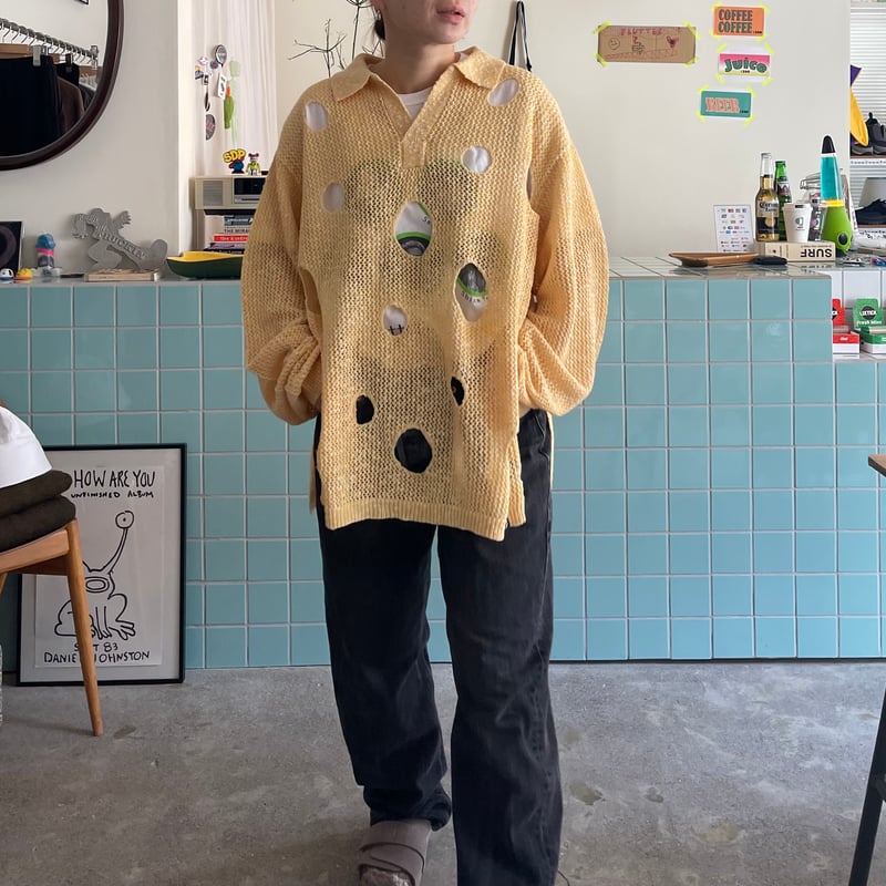 PHINGERIN / HOLE KNIT SKIPPER | FLUTTER