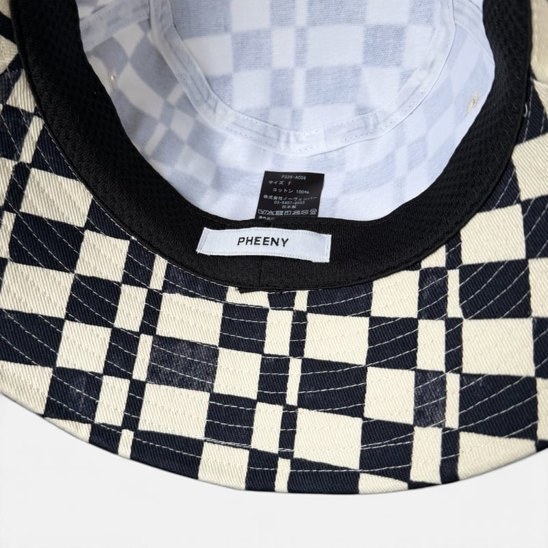 PHEENY / Checkered Bucket Hat | FLUTTER